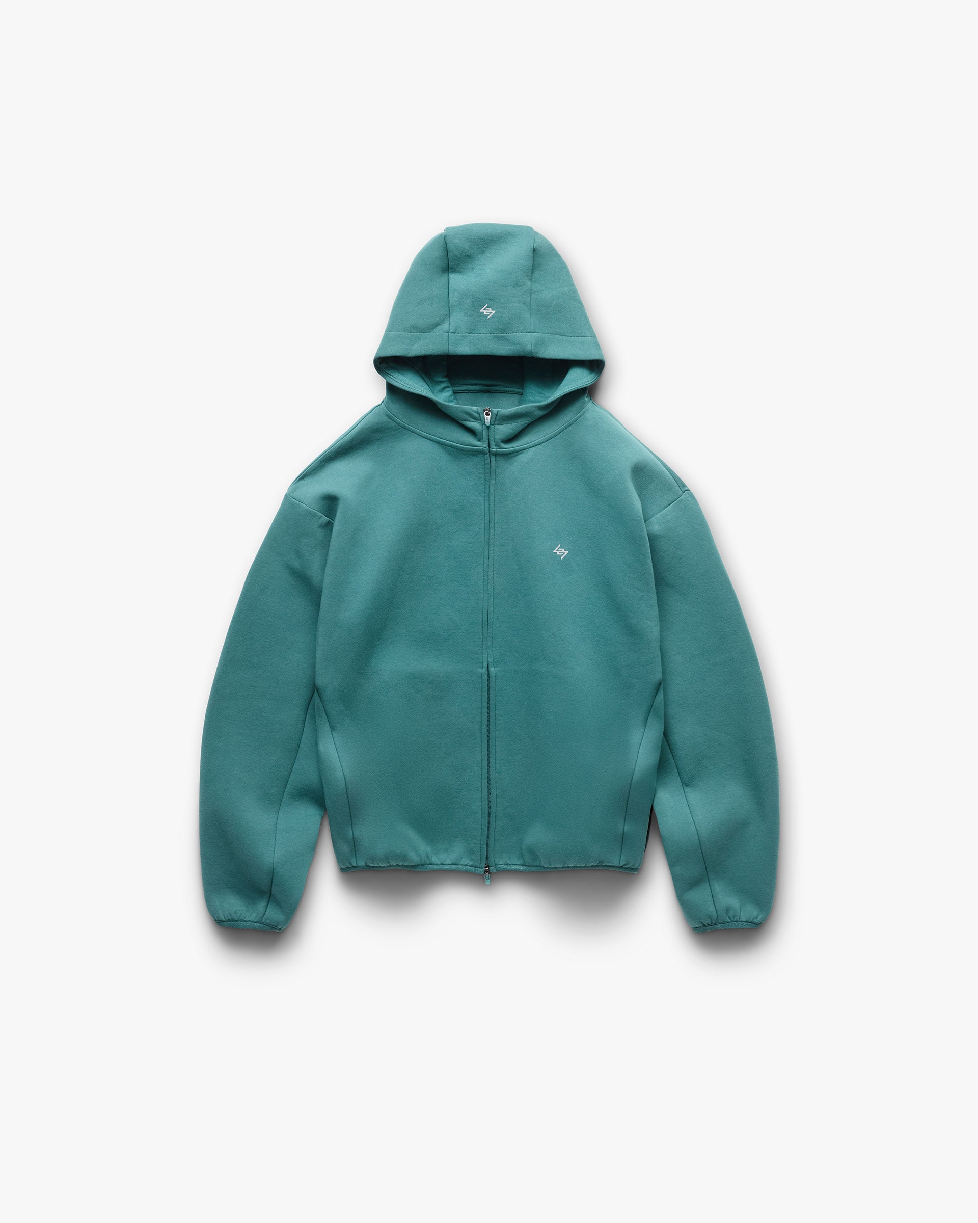 247 Form Zip Hoodie - Teal