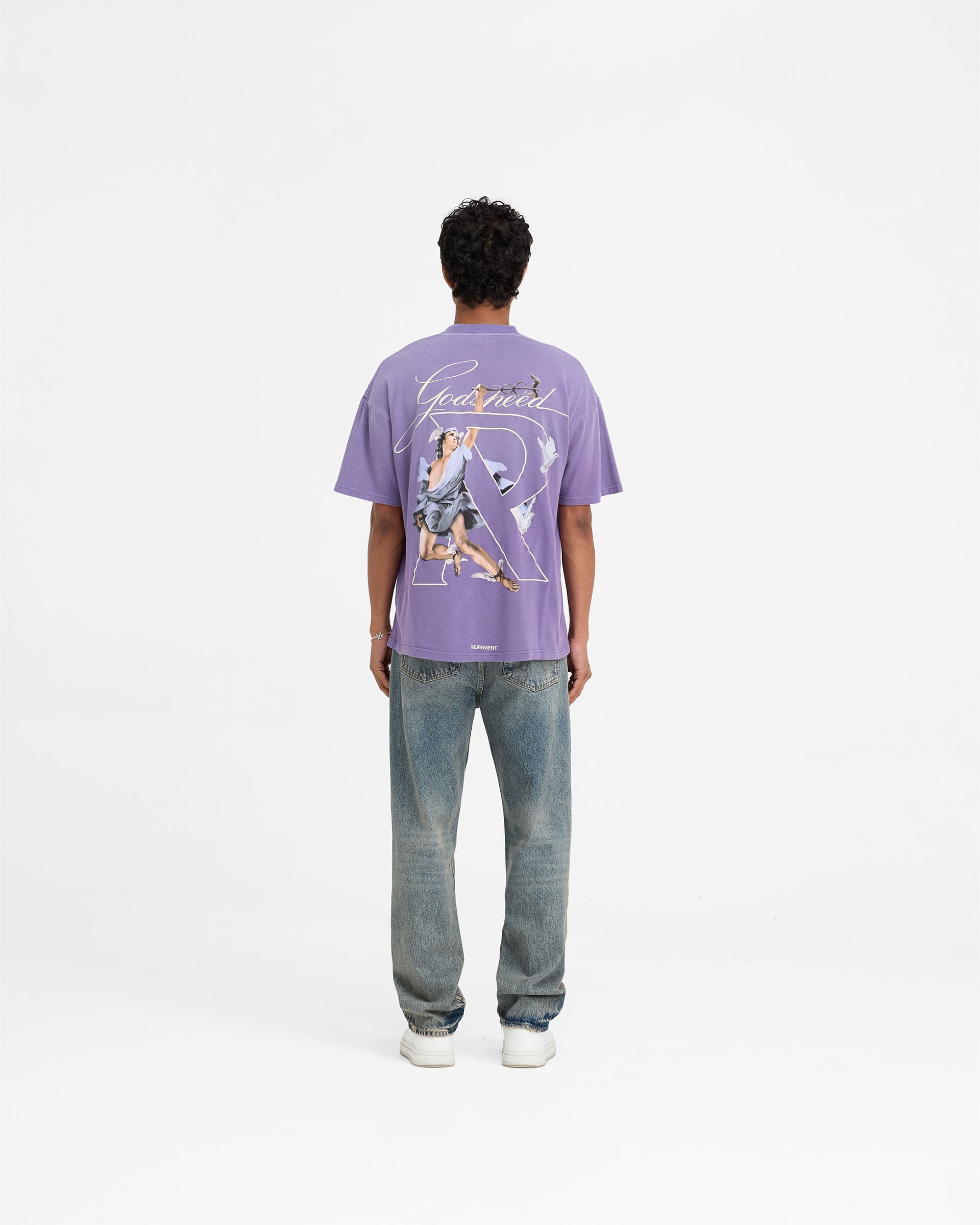 Hermes T-Shirt - Purple | REPRESENT