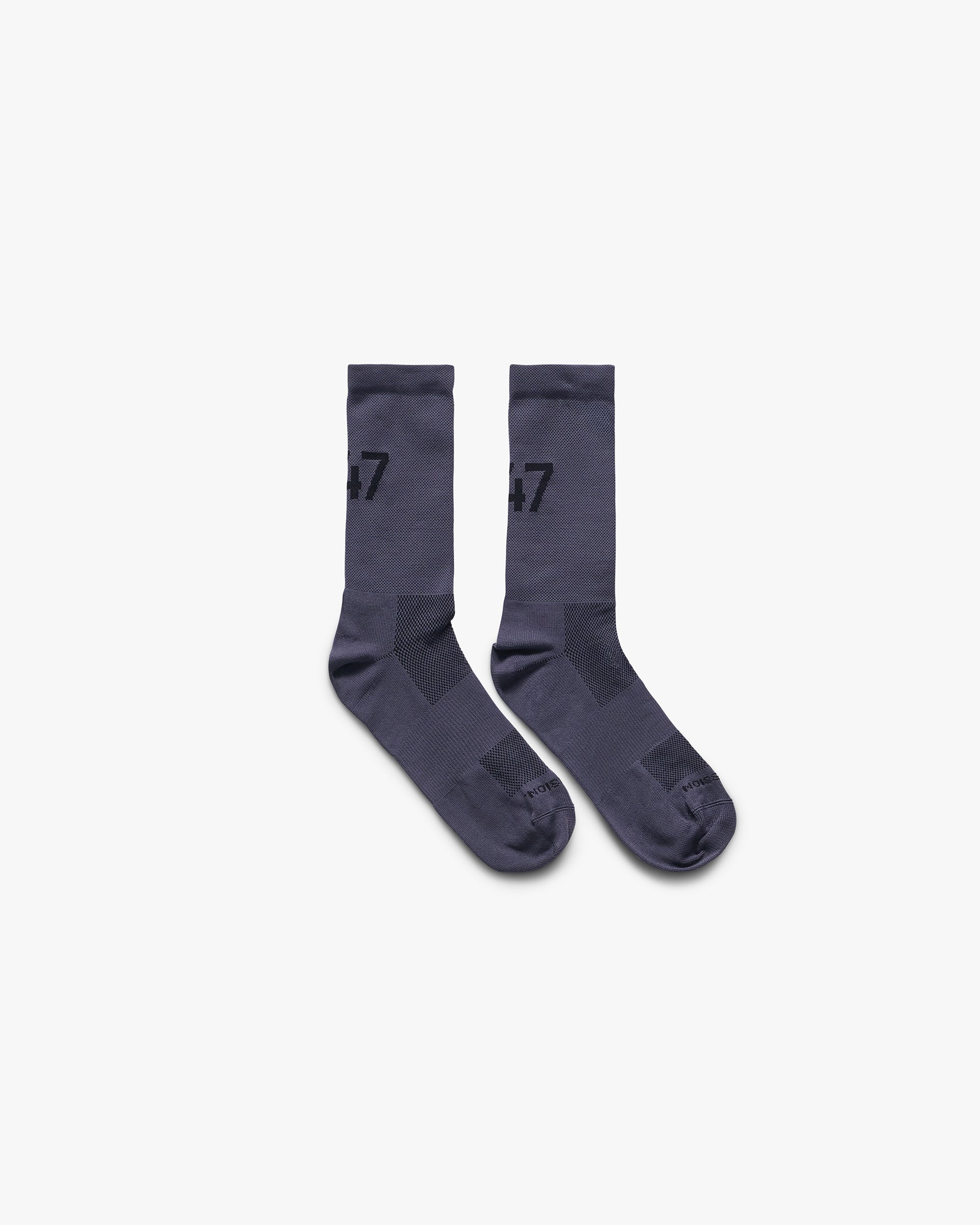 247 Numbers Race Sock - Graphene