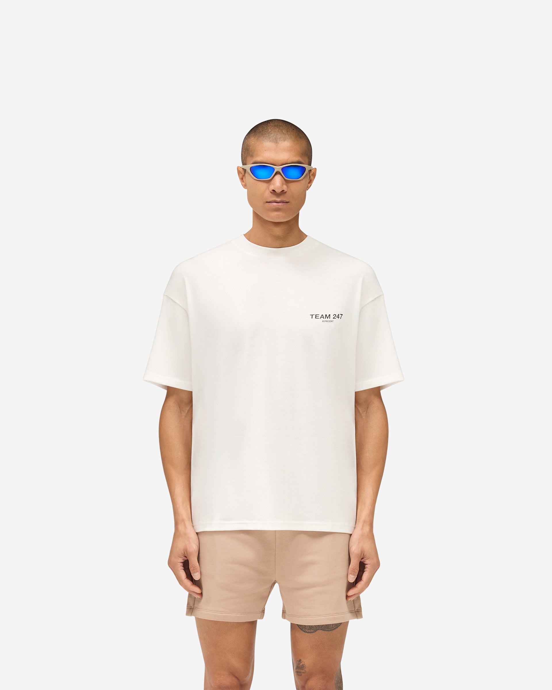 Team 247 Oversized T-Shirt - Flat White