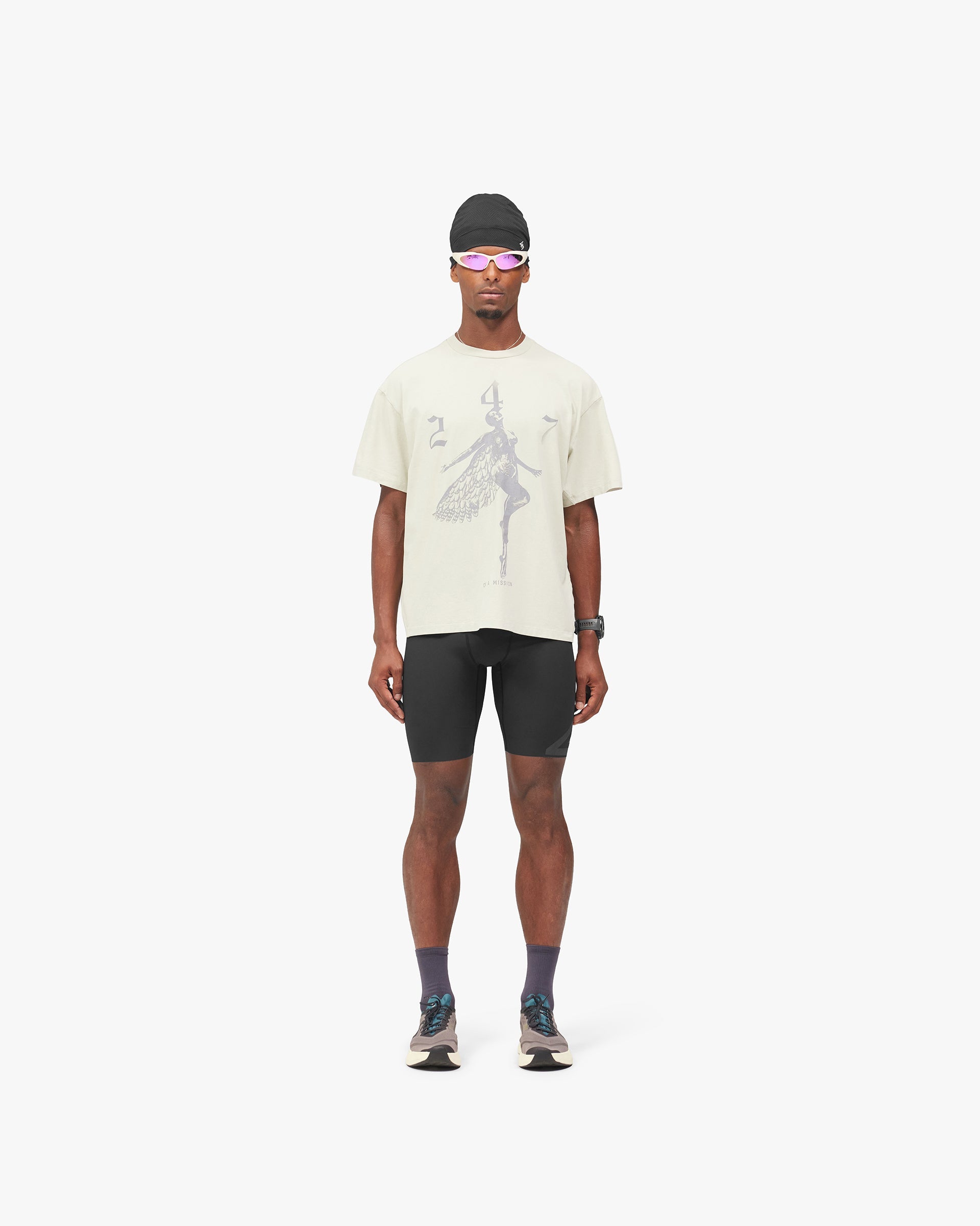 247 Fallen Angel Graphic T-Shirt - Fern