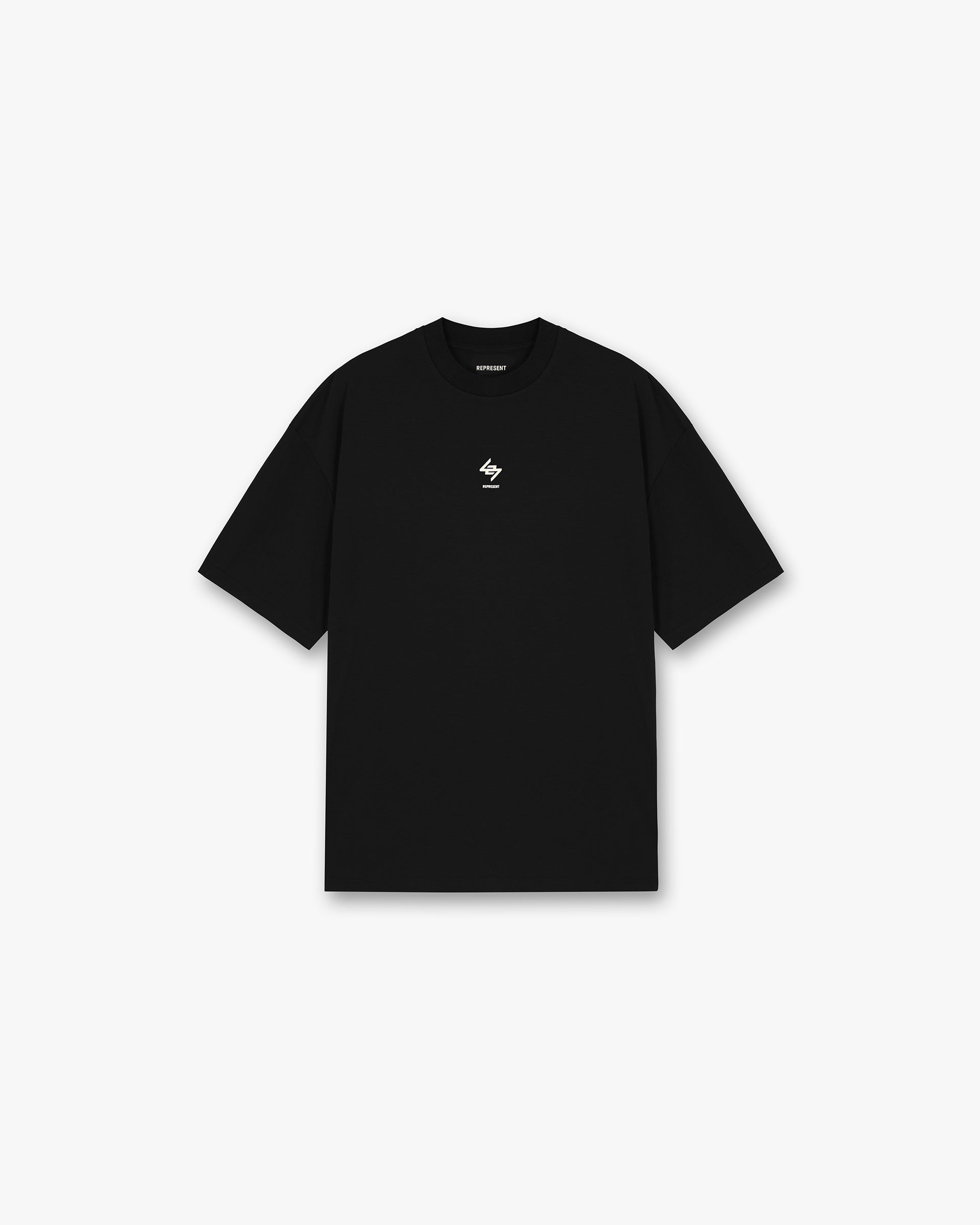 247 Oversized T-Shirt - Jet Black | REPRESENT