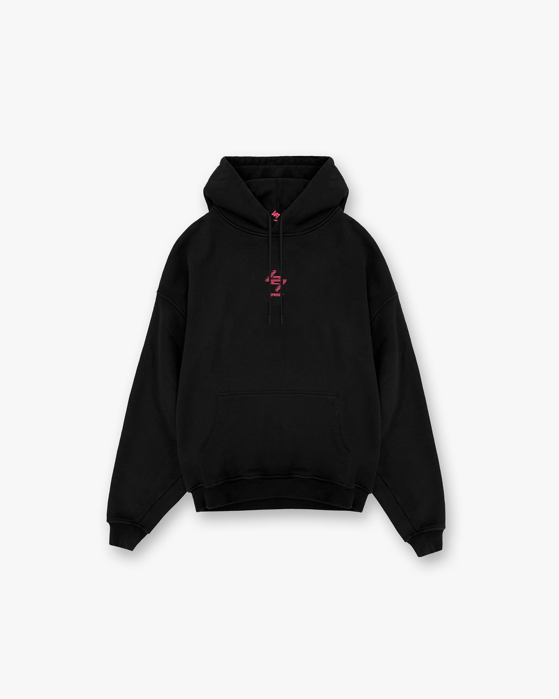 247 New York Hoodie - Black Pink