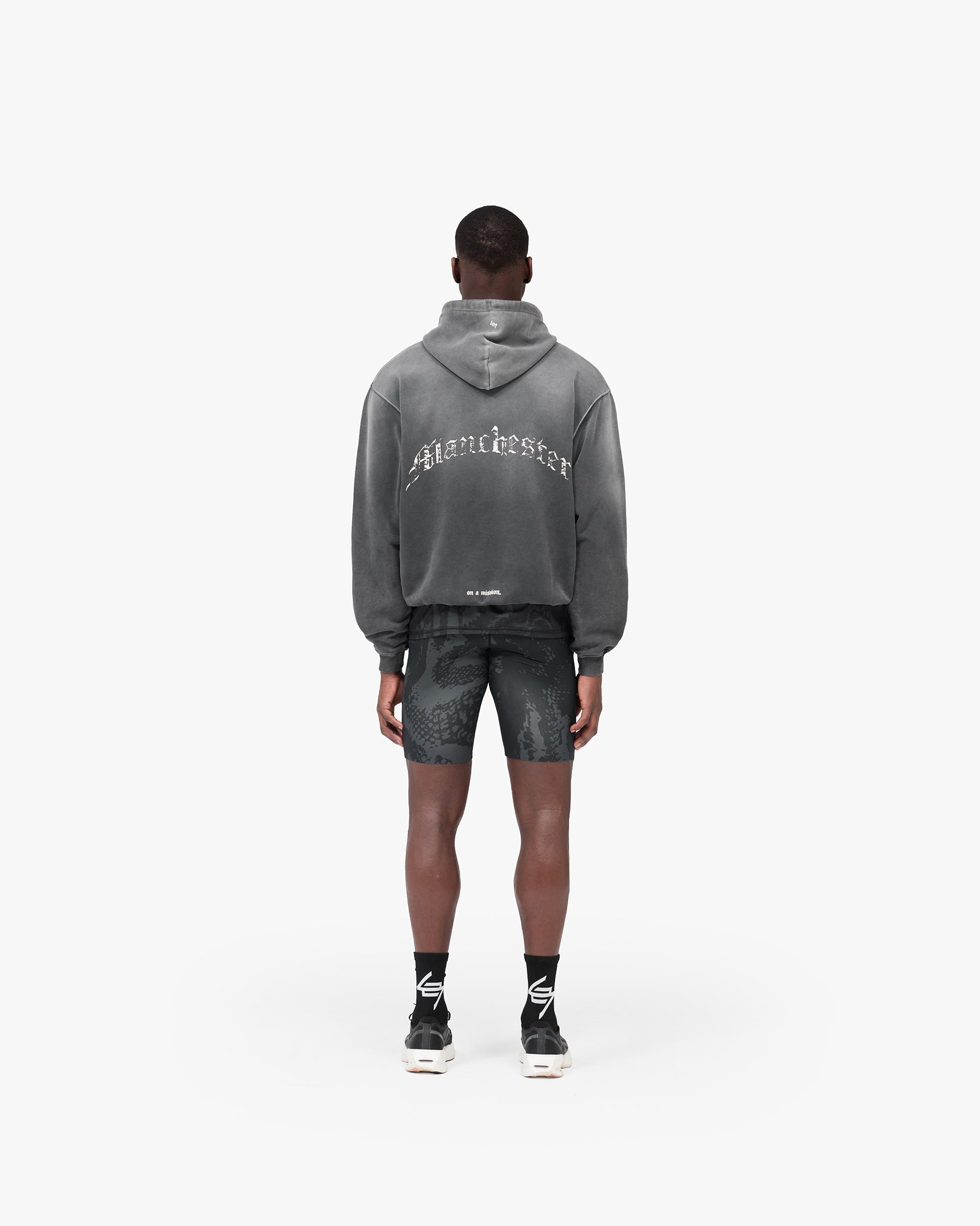 247 Manchester Hoodie - Aged Black