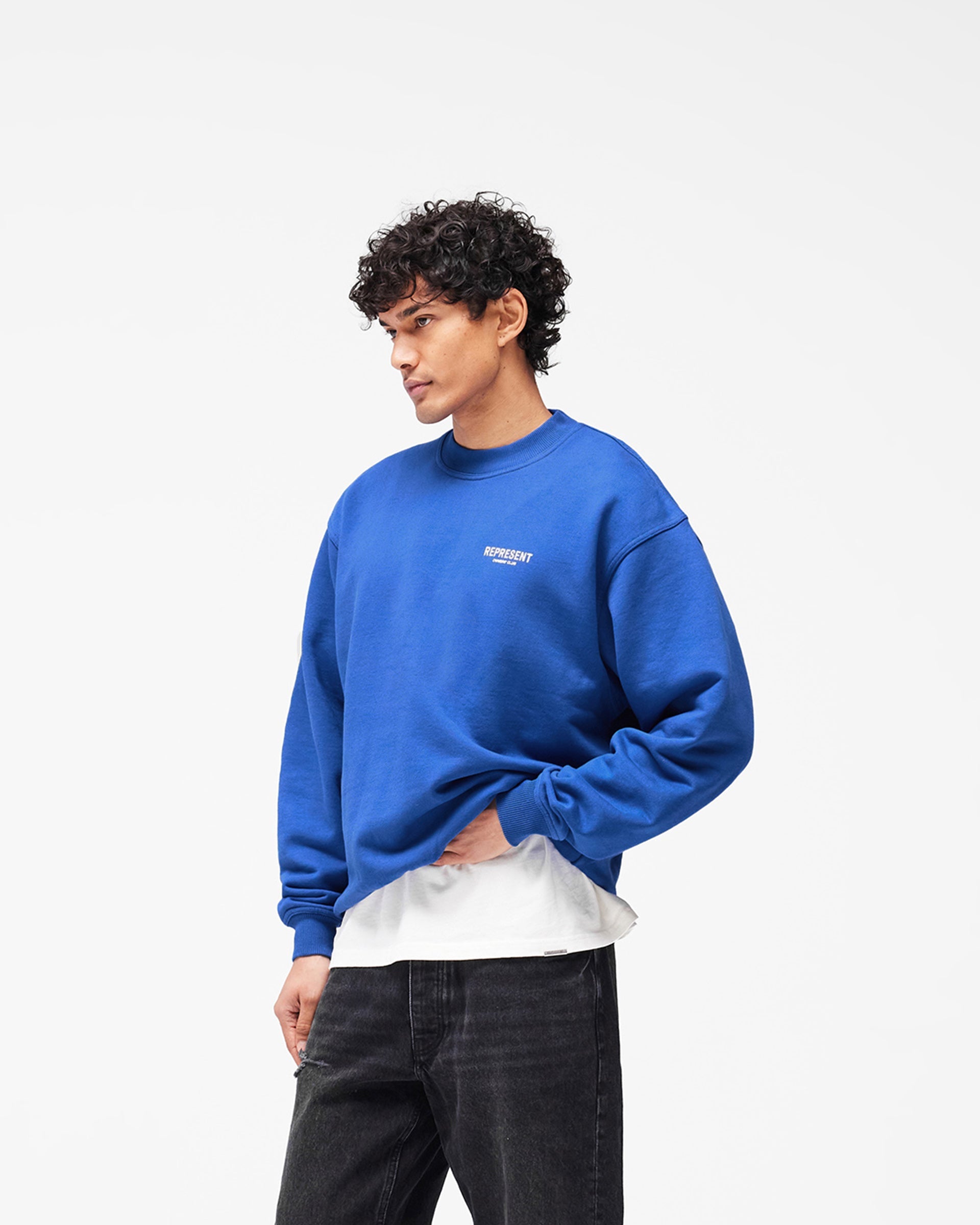 Represent Owners Club Sweater - Cobalt