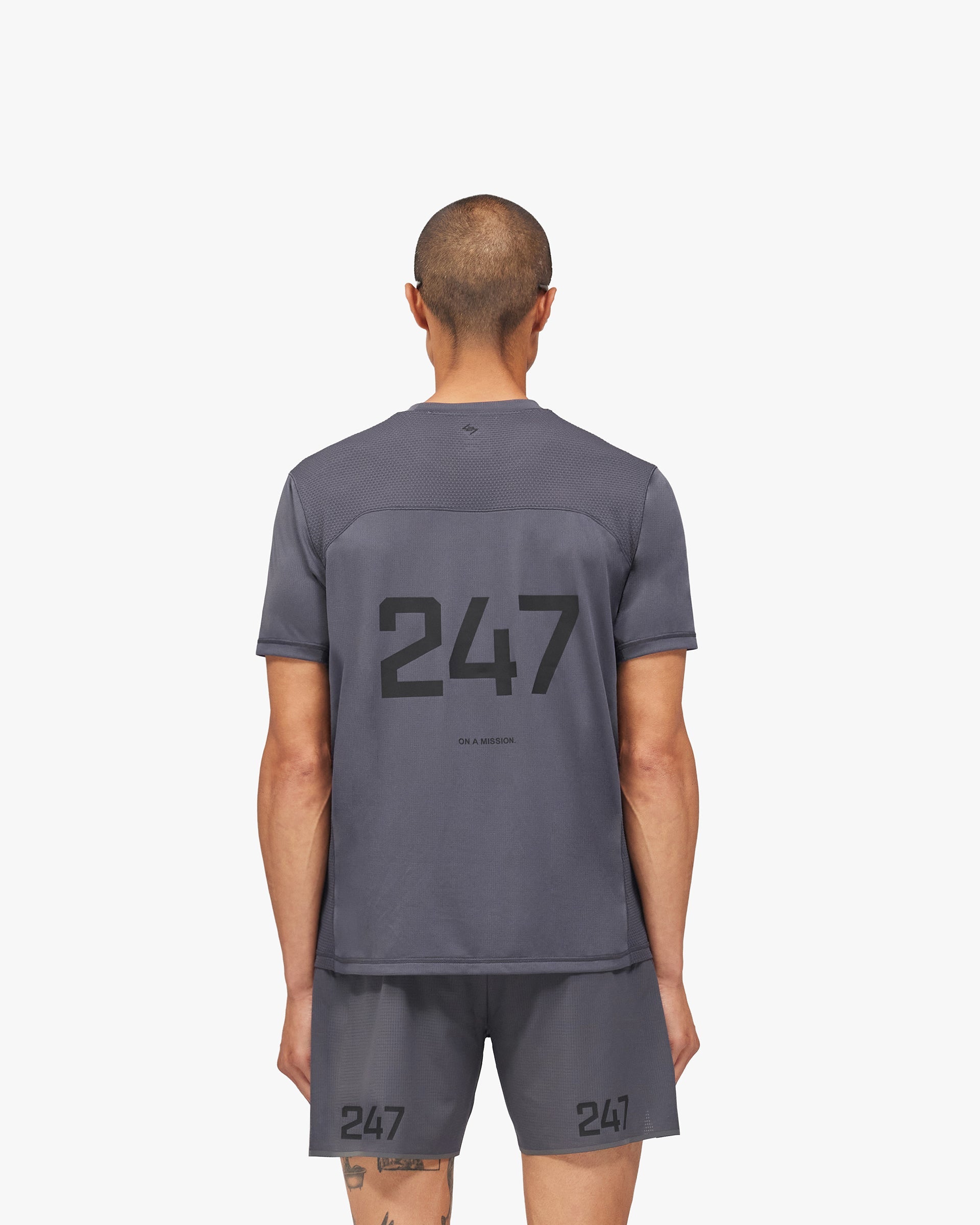 247 Numbers T-Shirt - Graphene