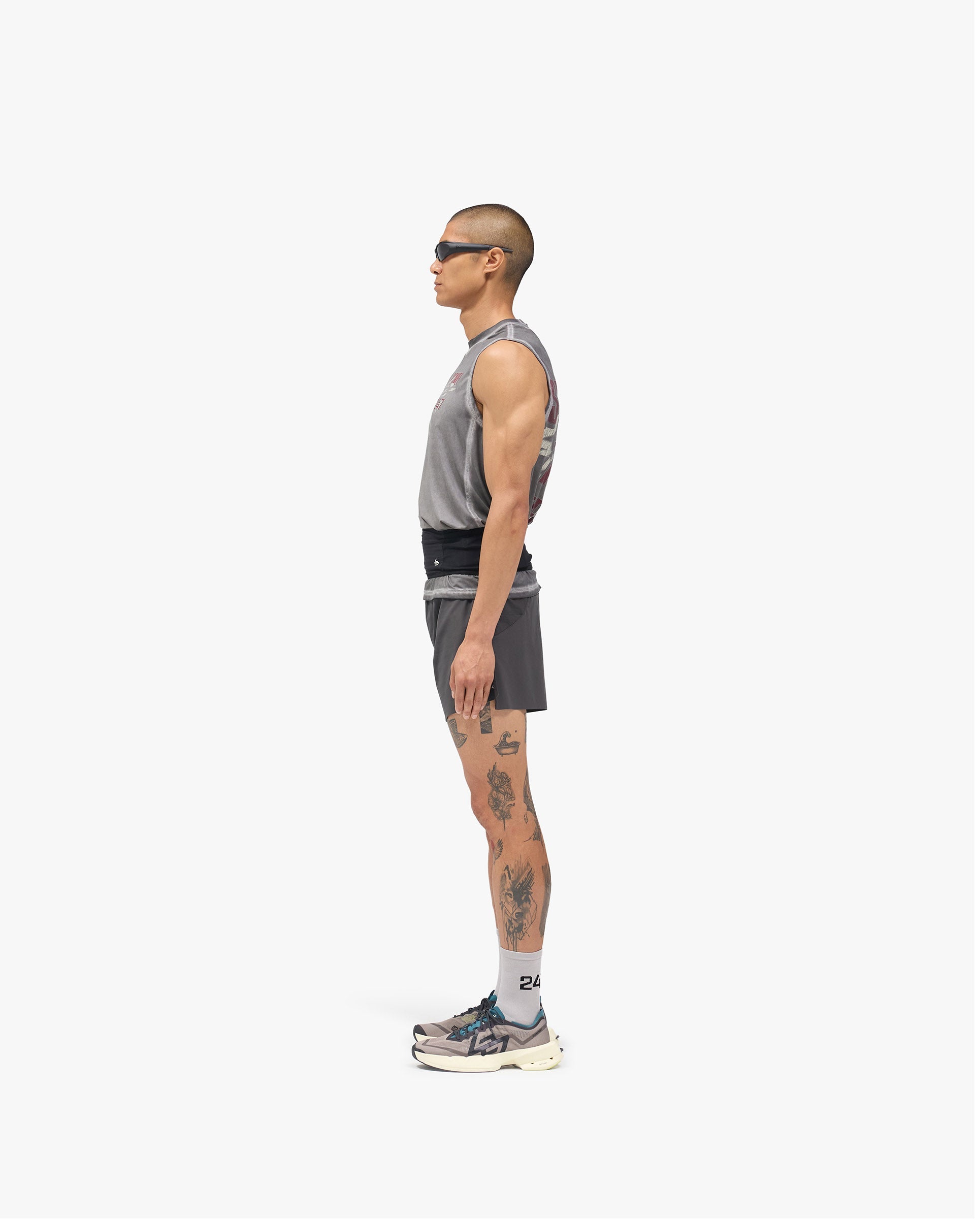 247 Sydney Tank - Washed Grey