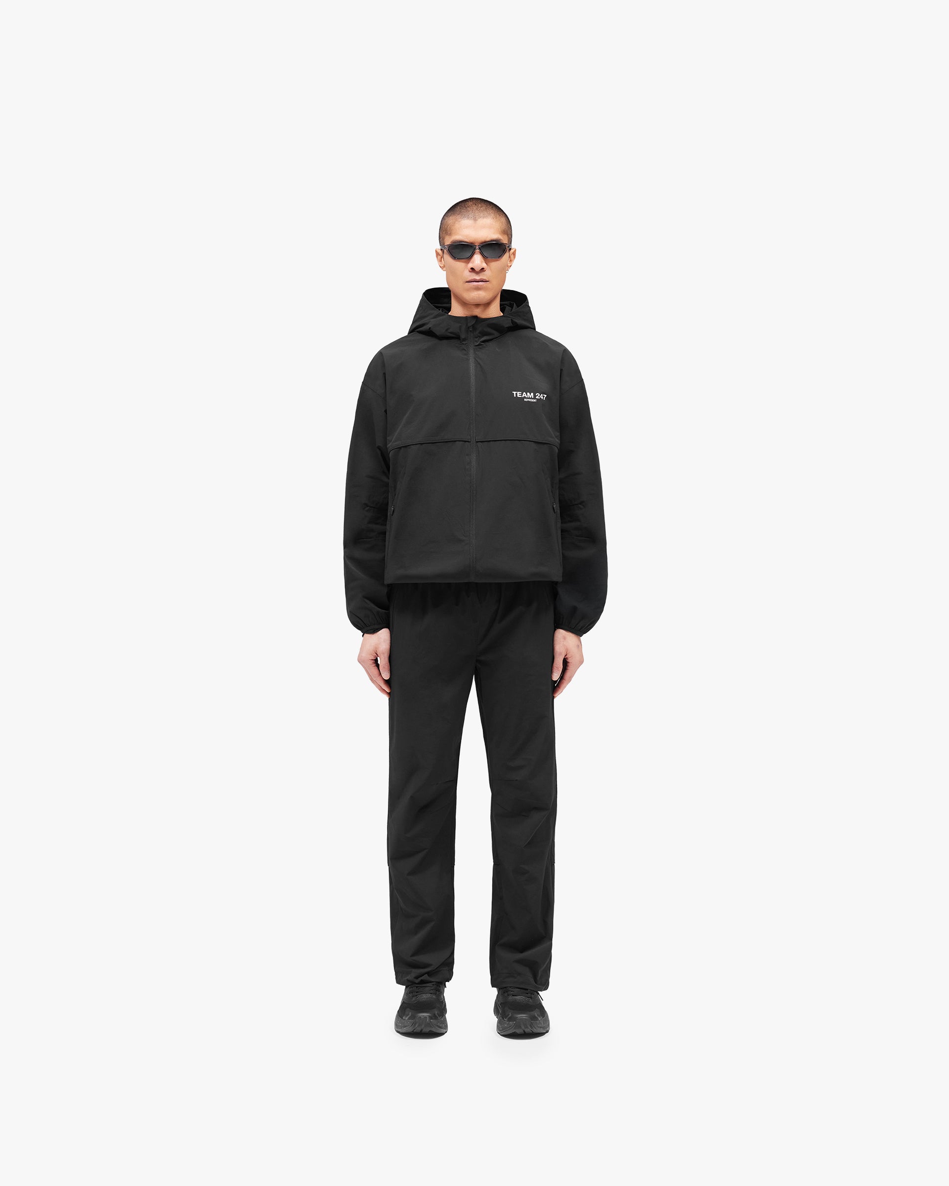 Team 247 Track Jacket - Jet Black