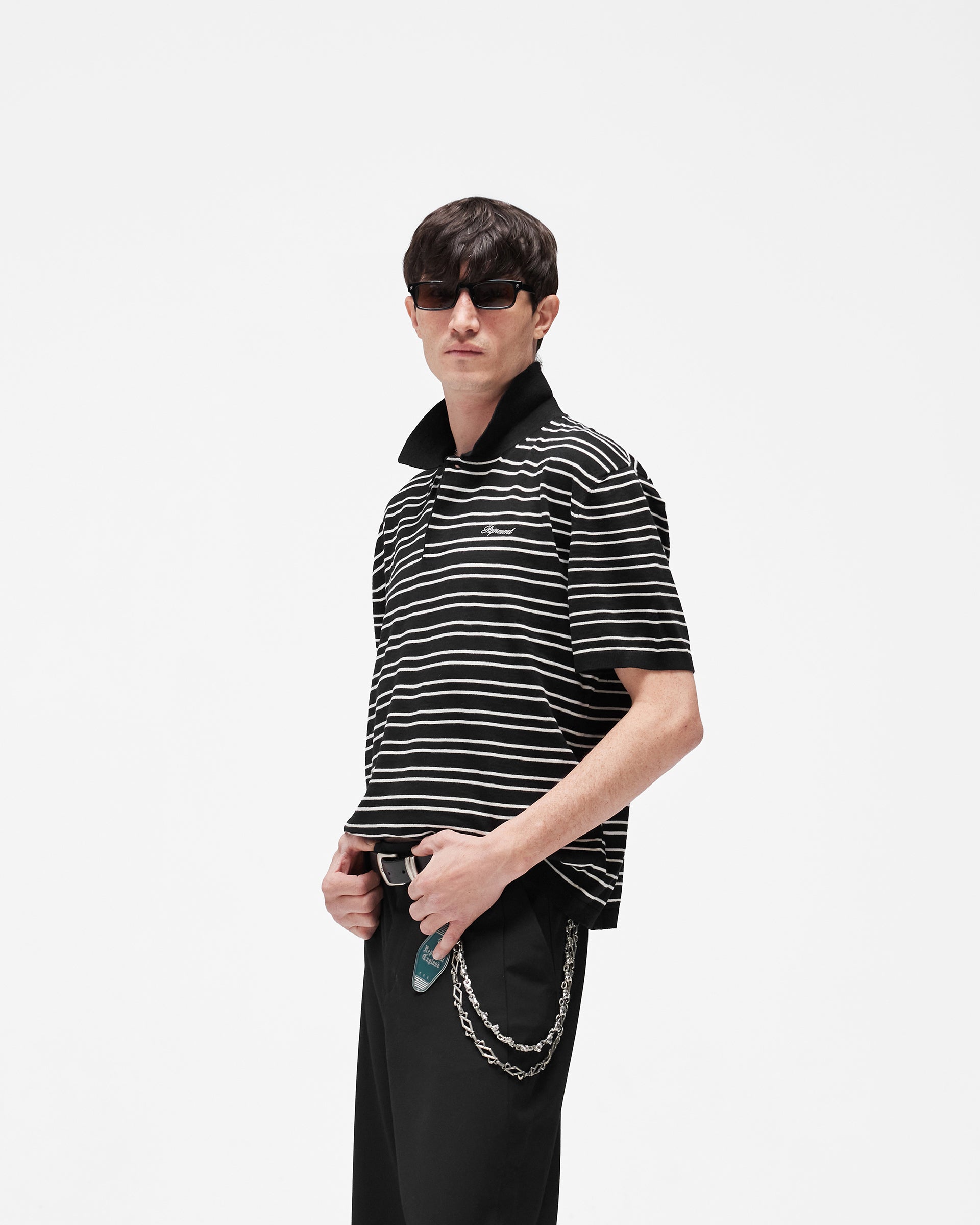 California_Striped_Knitted_Polo_-_Jet_Black_04.jpg