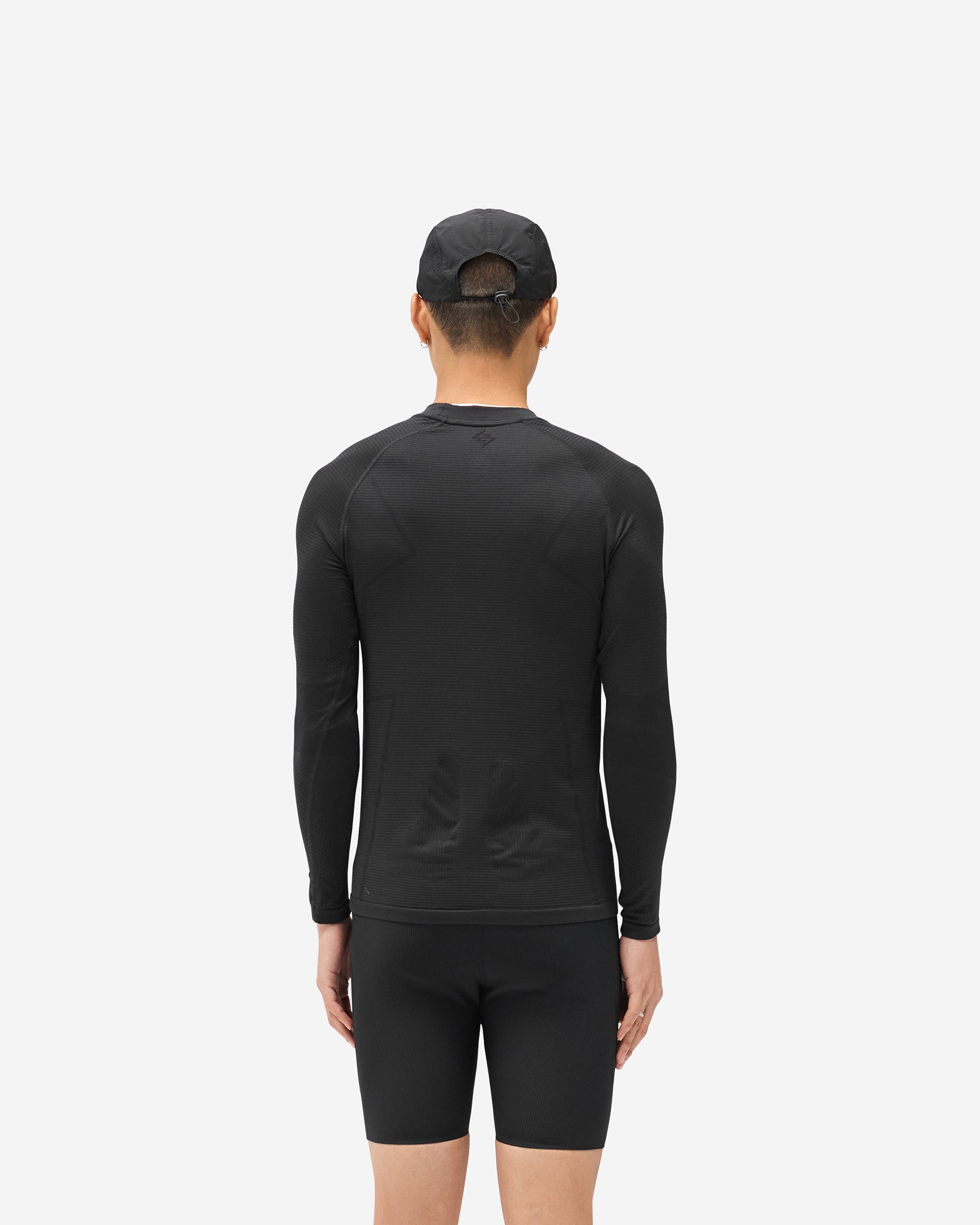 247 Uprising Long Sleeve Seamless T-Shirt - Black