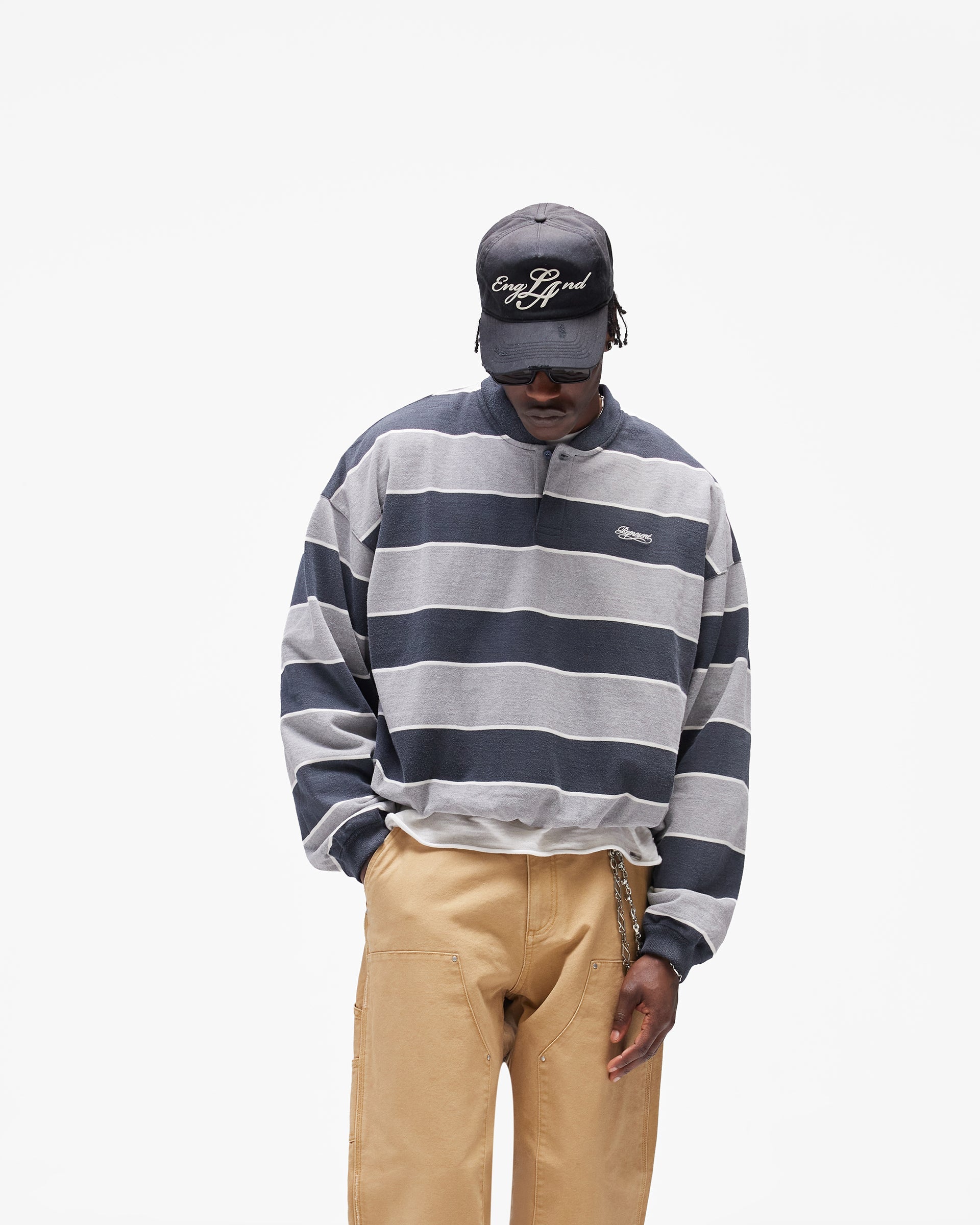 California_Striped_Henley_Collar_-_Jet_Black_Grey_Marl_02.jpg