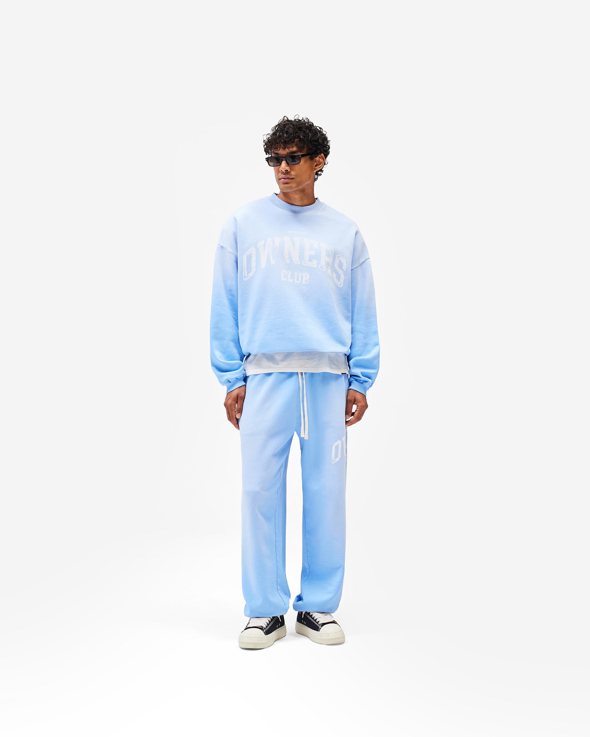 Represent Owners Club Sweater - Sky Blue