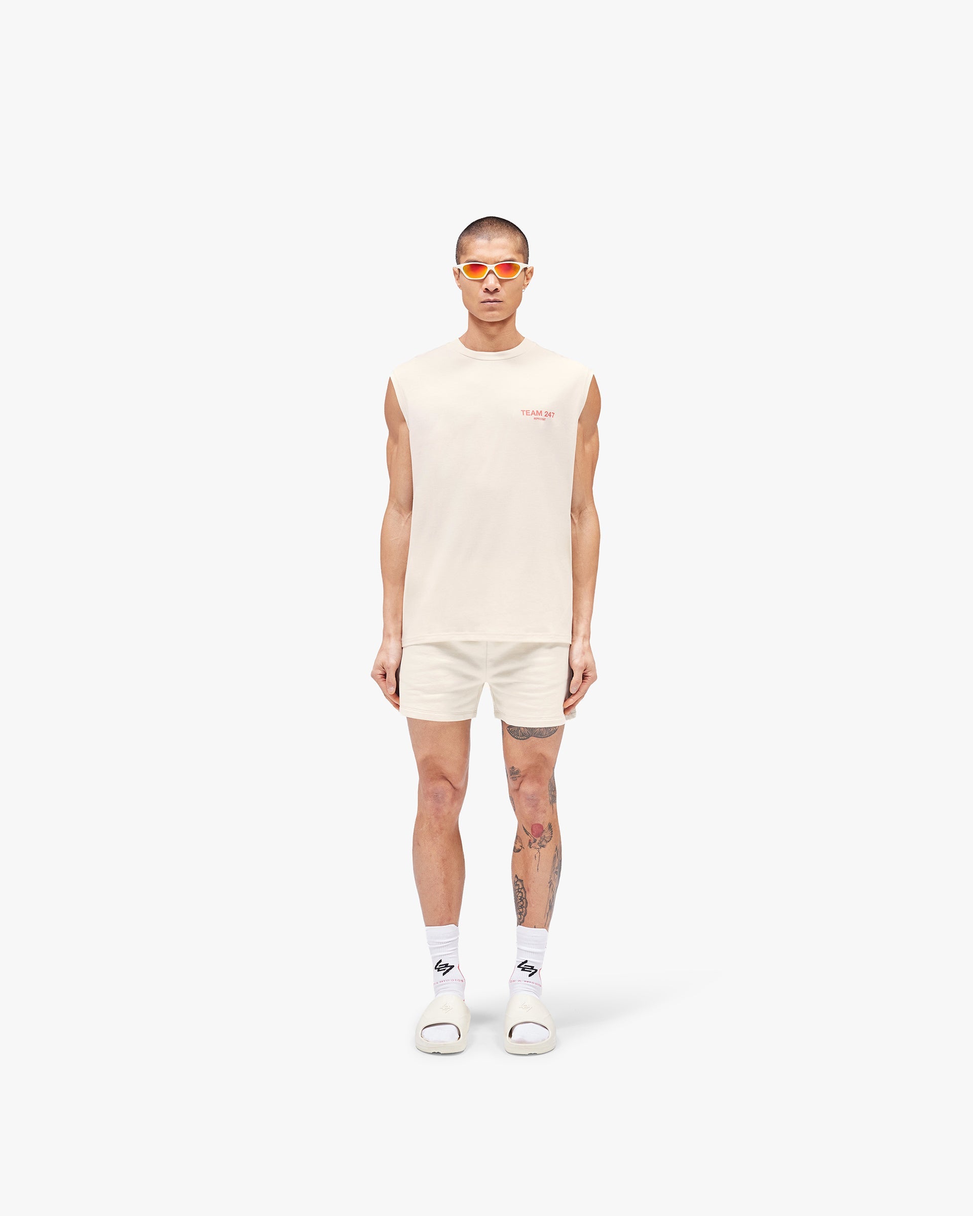 Team 247 Oversized Tank - Cream