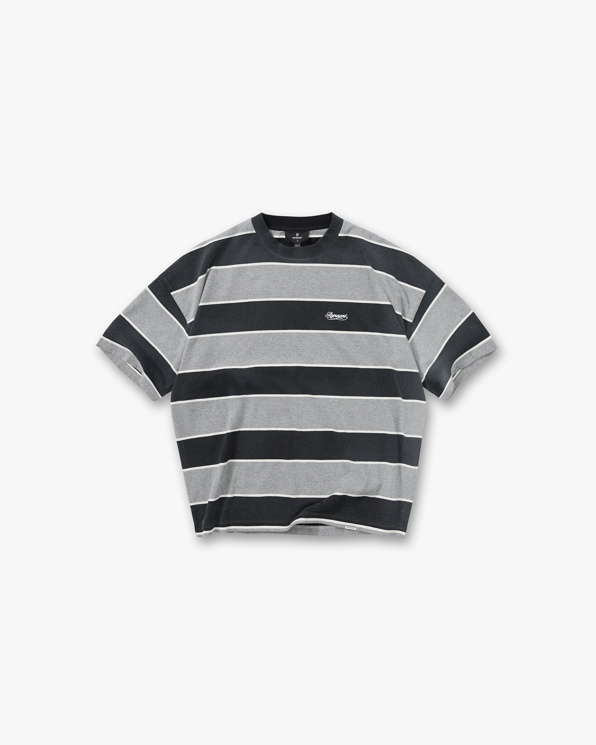 Calfornia_Striped_T-Shirt_-_Jet_Black_Grey_Marl_01.jpg