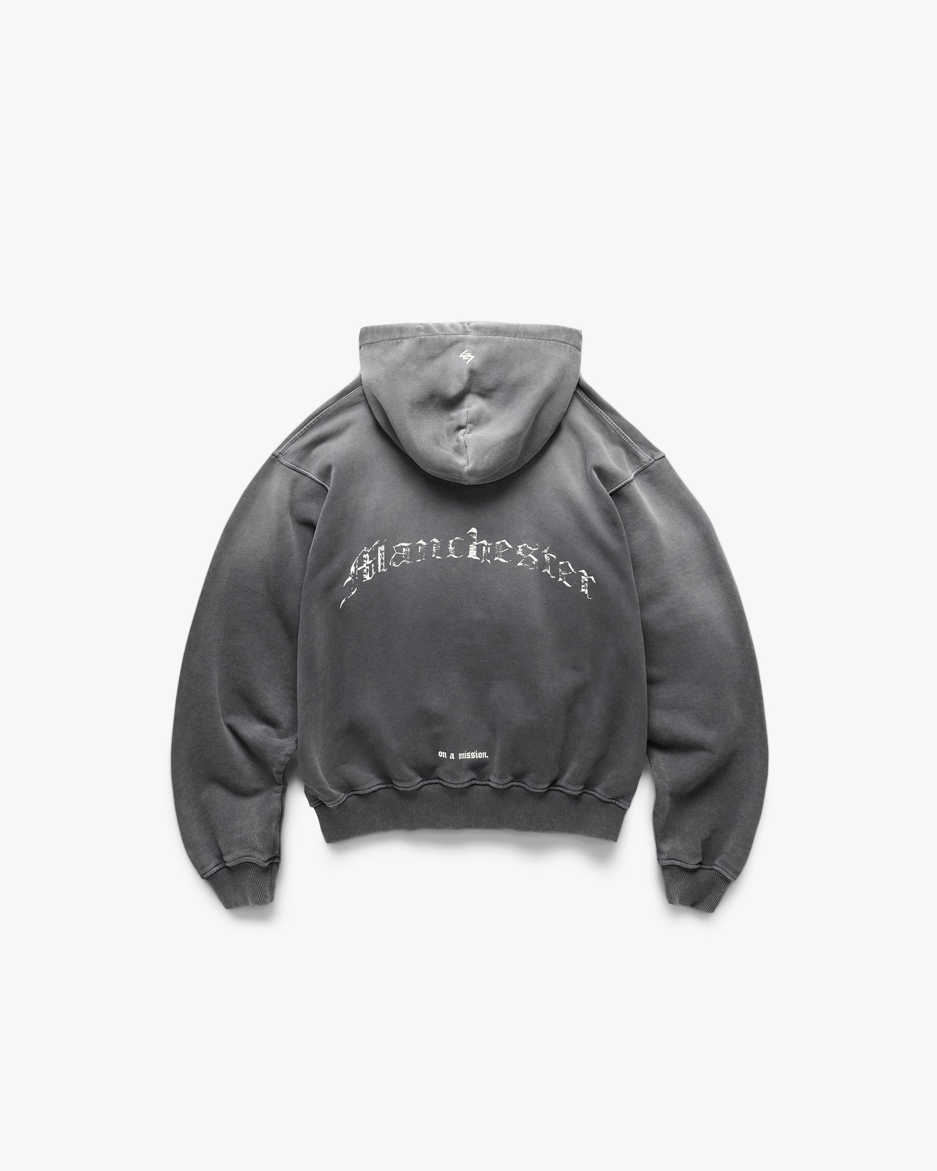 247 Manchester Hoodie - Aged Black