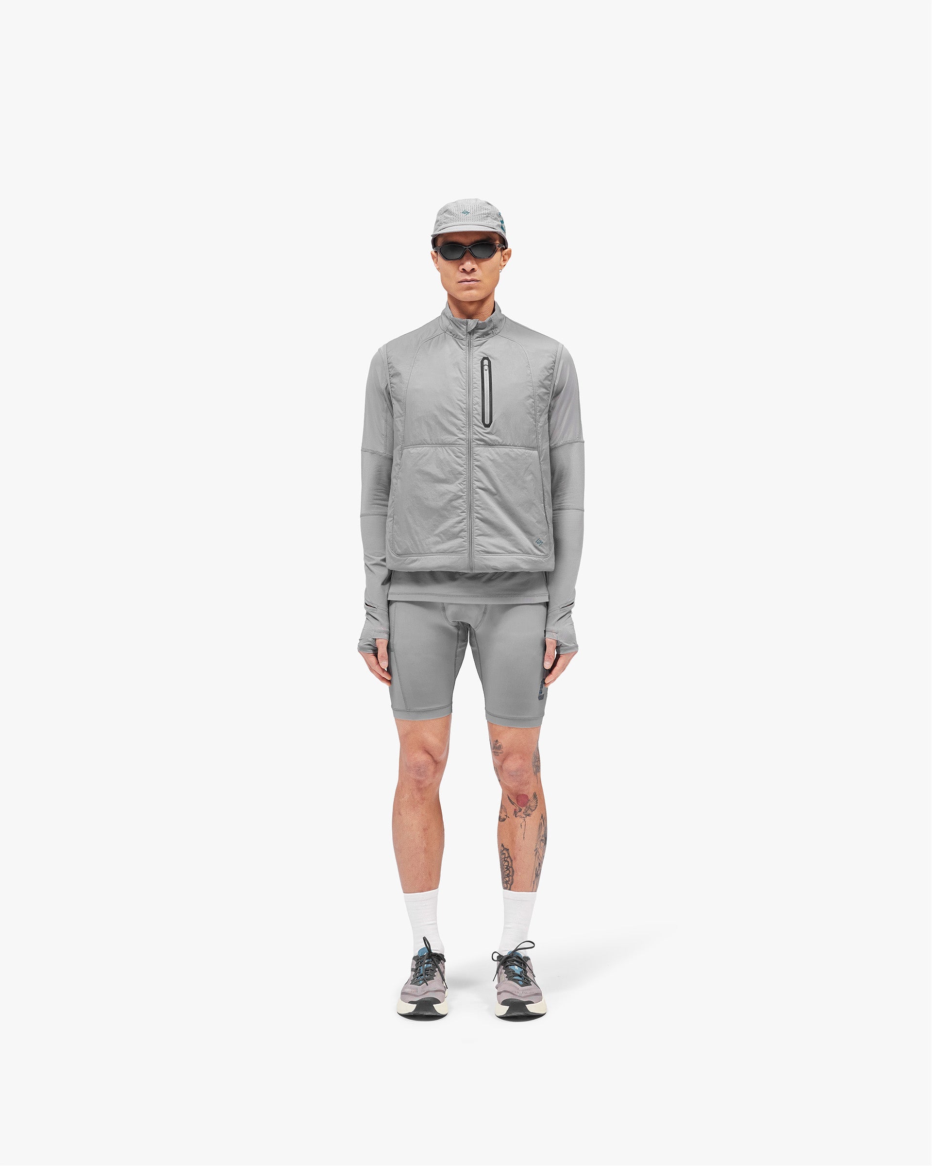 247 Run Gilet - Graphite Grey