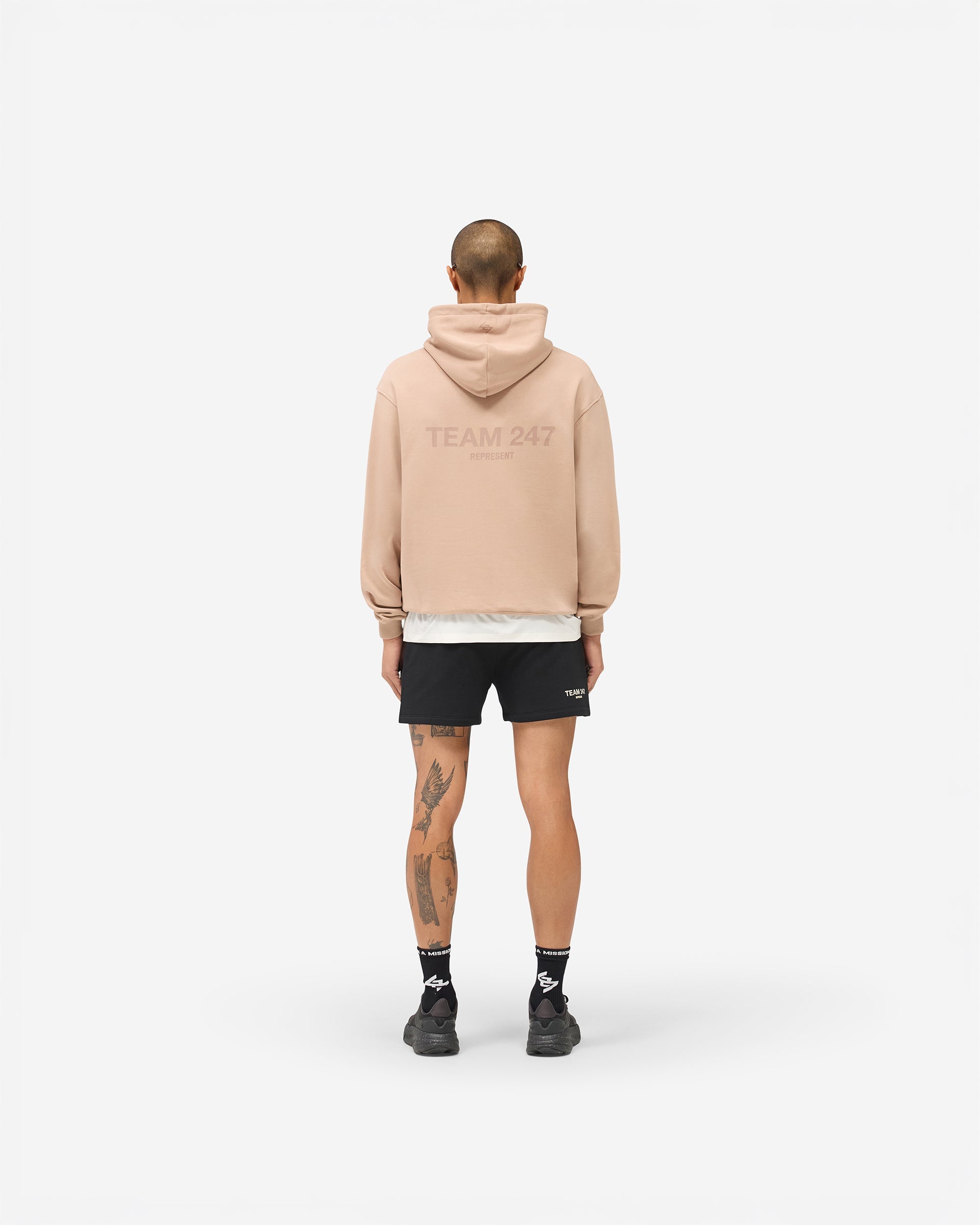 Team 247 Oversized Hoodie - Clay