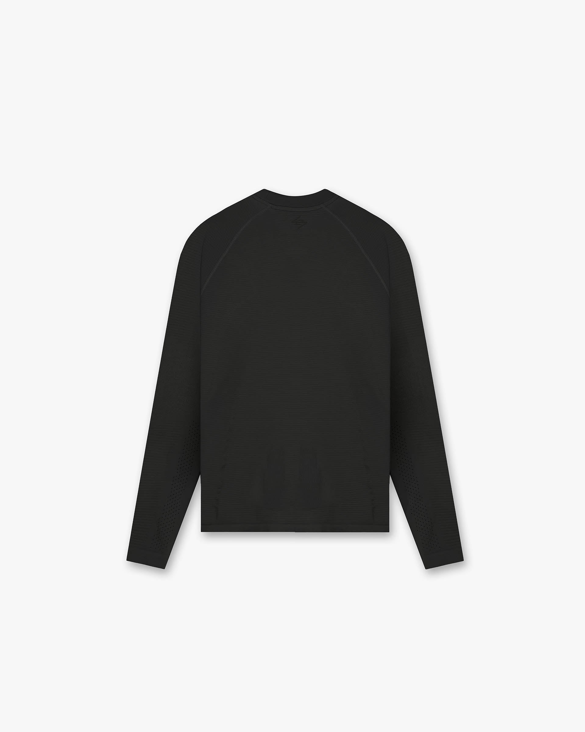 247 Uprising Long Sleeve Seamless T-Shirt - Black