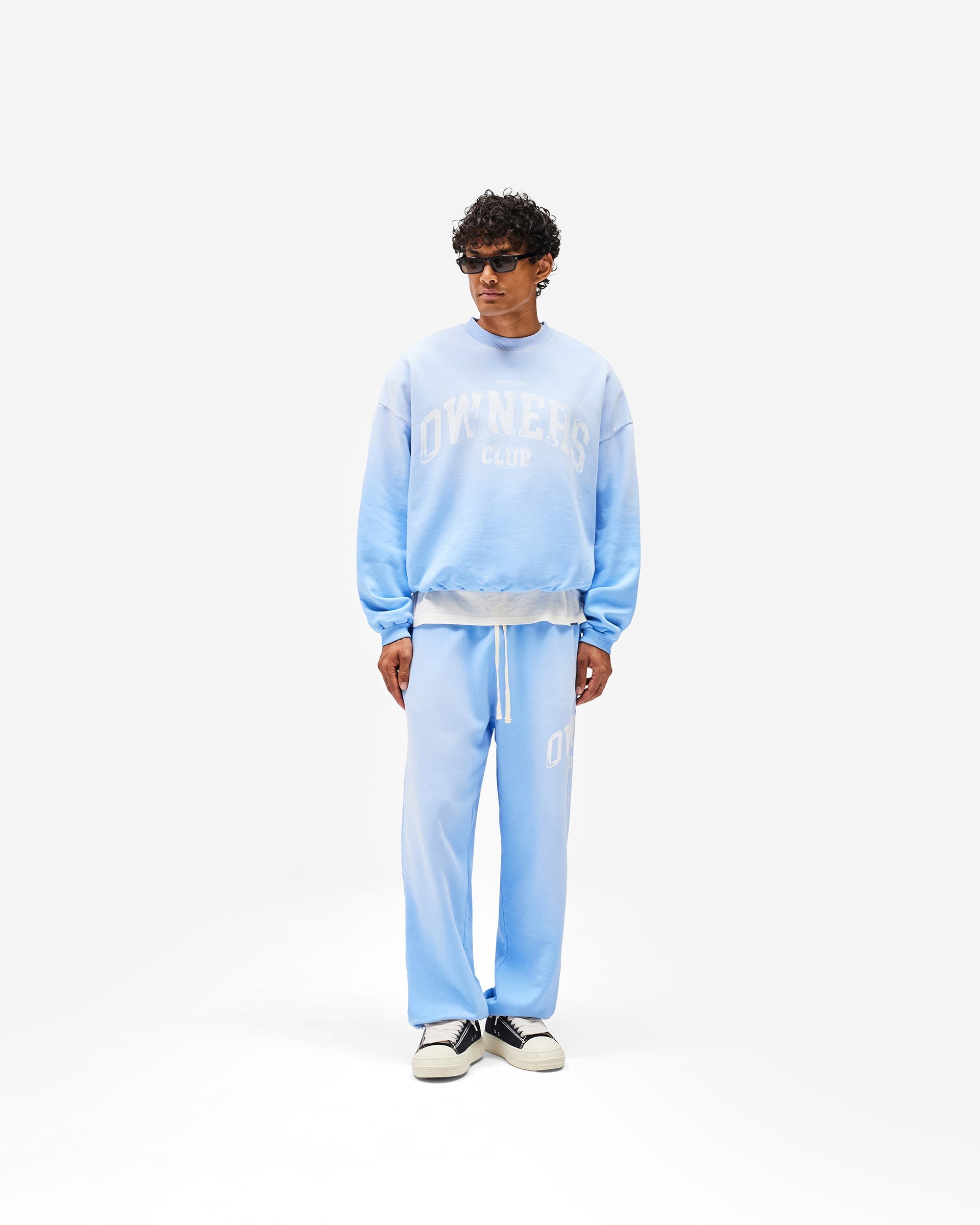 Represent Owners Club Sweater - Sky Blue